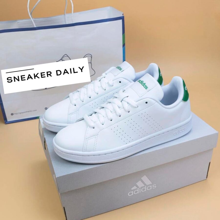 giày adidas advantage 'white green' gz5300