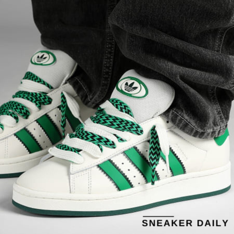 giày adidas originals campus 00s 'green white' if8762