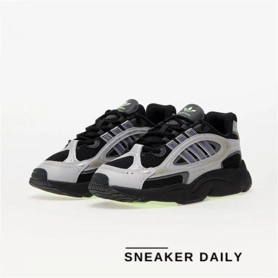 giày adidas ozmillen 'black green spark' (wmns) ie5842