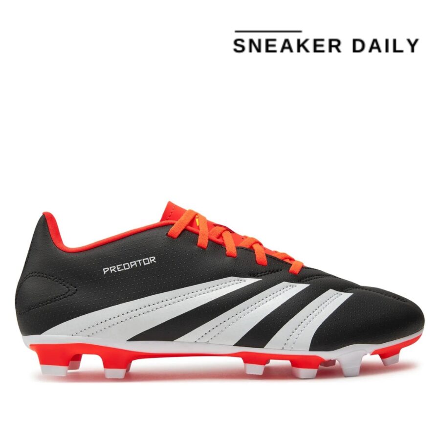 giày adidas predator club fxg 'black white solar red' ig7760