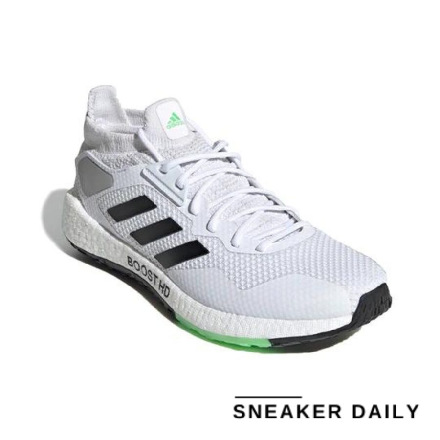 giày adidas pulseboost hd 'white black green' eg9969