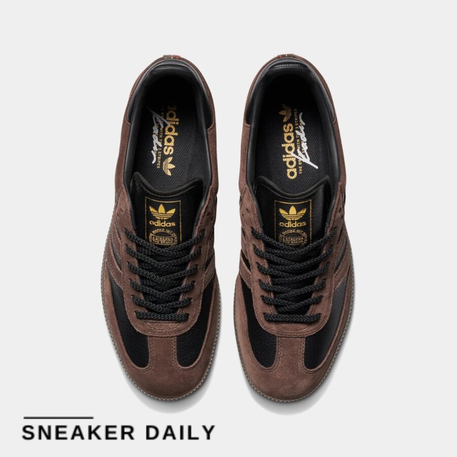giày adidas samba adv x kader sylla 'brown gum' if9235