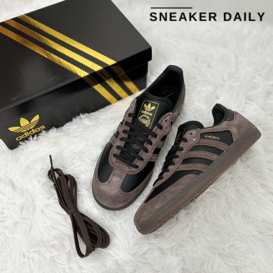 giày adidas samba adv x kader sylla 'brown gum' if9235