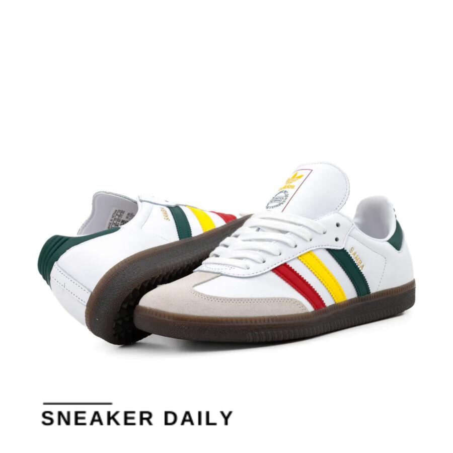 giày adidas originals samba og 'rasta 'white' ih3118