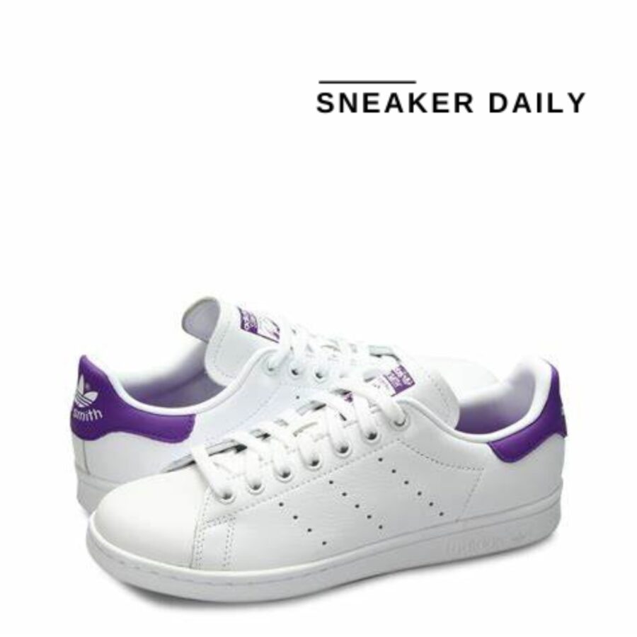 giày adidas originals stansmith 'beige purple' hq6653