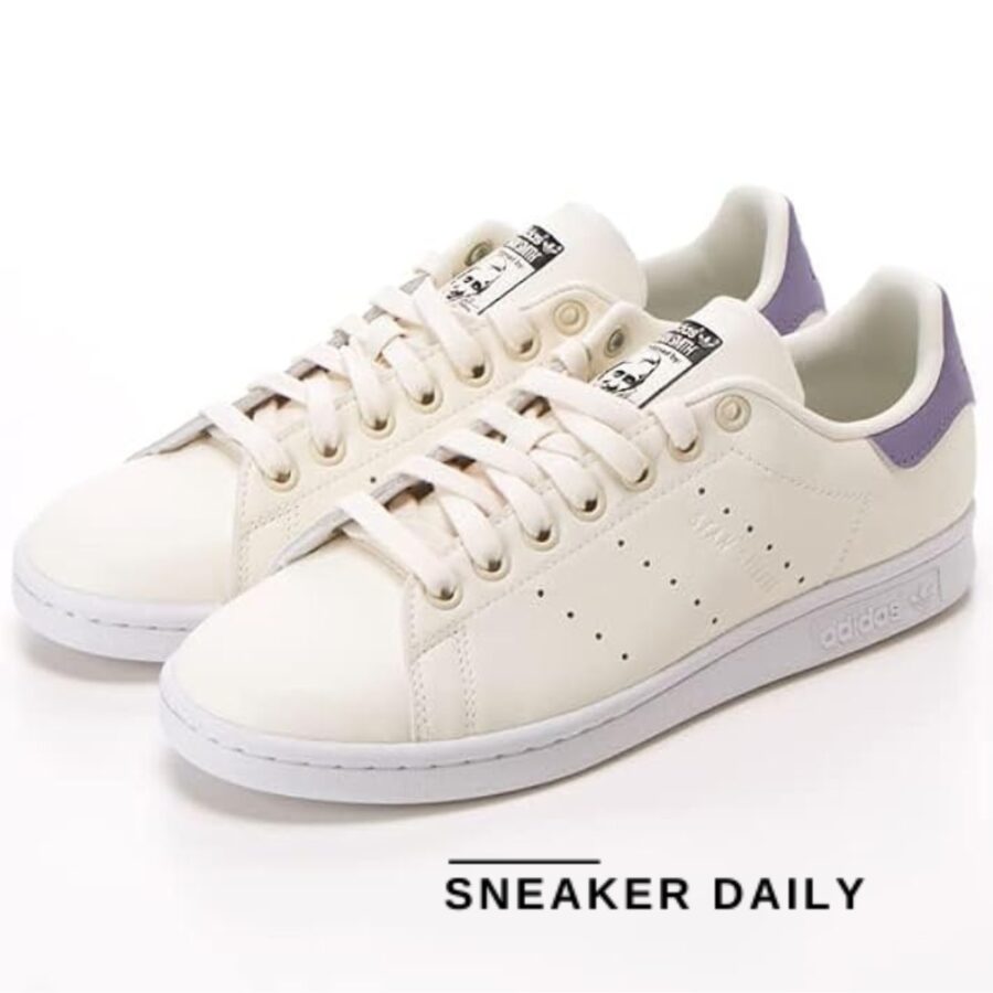 giày adidas originals stansmith 'beige purple' hq6653