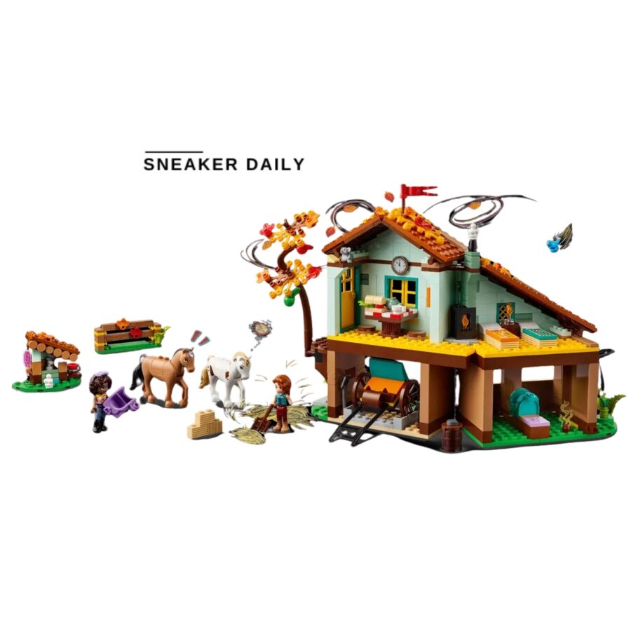 lego autumn's horse stable 41745