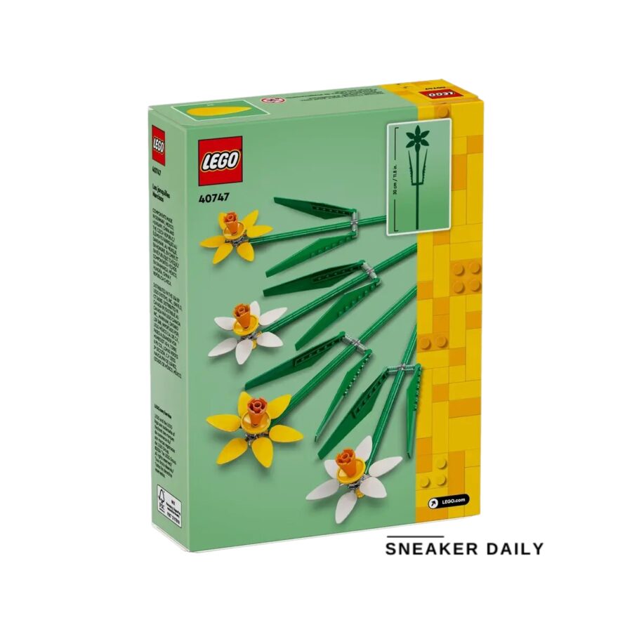 lego daffodils 40747