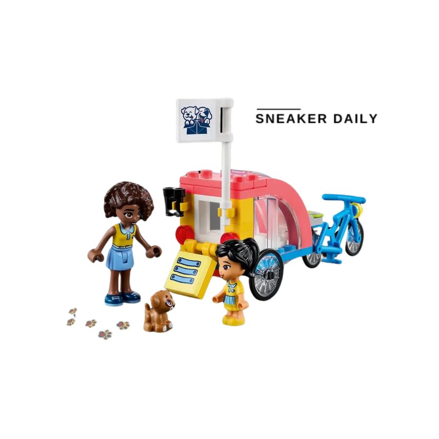 lego dog rescue bike 41738