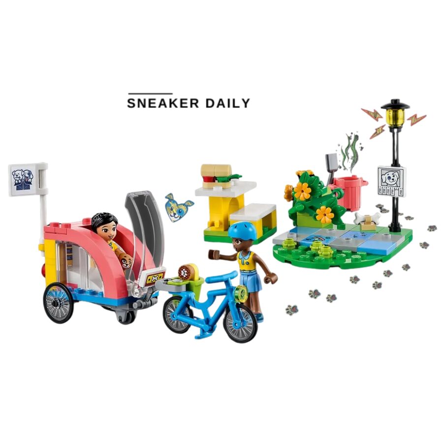 lego dog rescue bike 41738