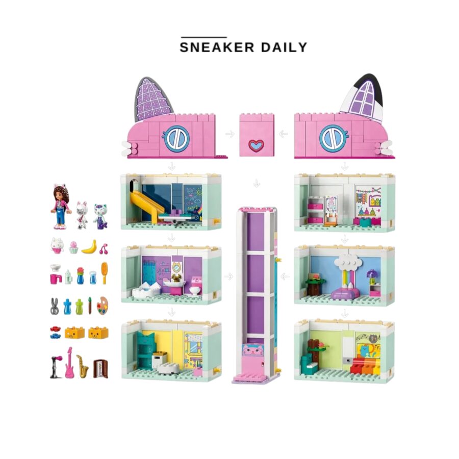 lego gabby's dollhouse 10788