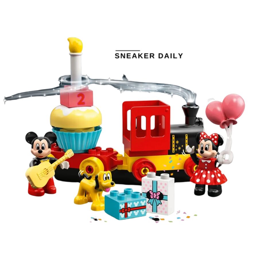 lego mickey & minnie birthday train 10941