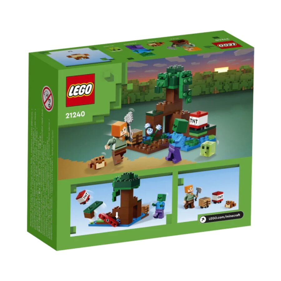 lego minecraft 21240 cuộc phiêu lưu đầm lầy huyền bí