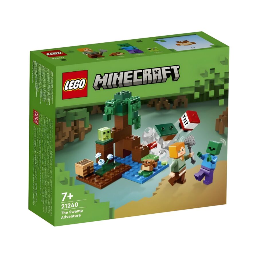 lego minecraft 21240 cuộc phiêu lưu đầm lầy huyền bí