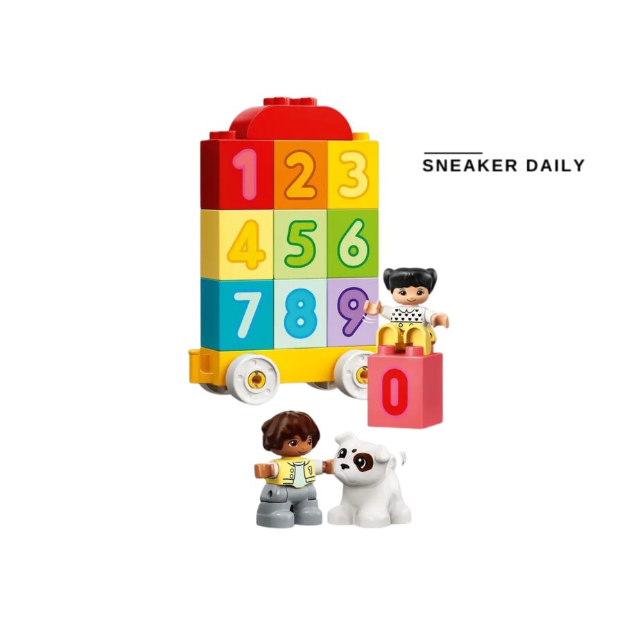 lego number train - learn to count 10954