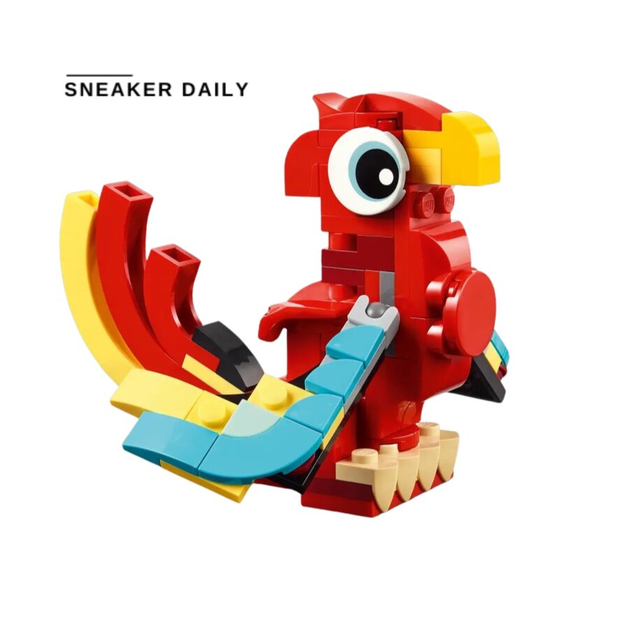 lego red dragon 31145