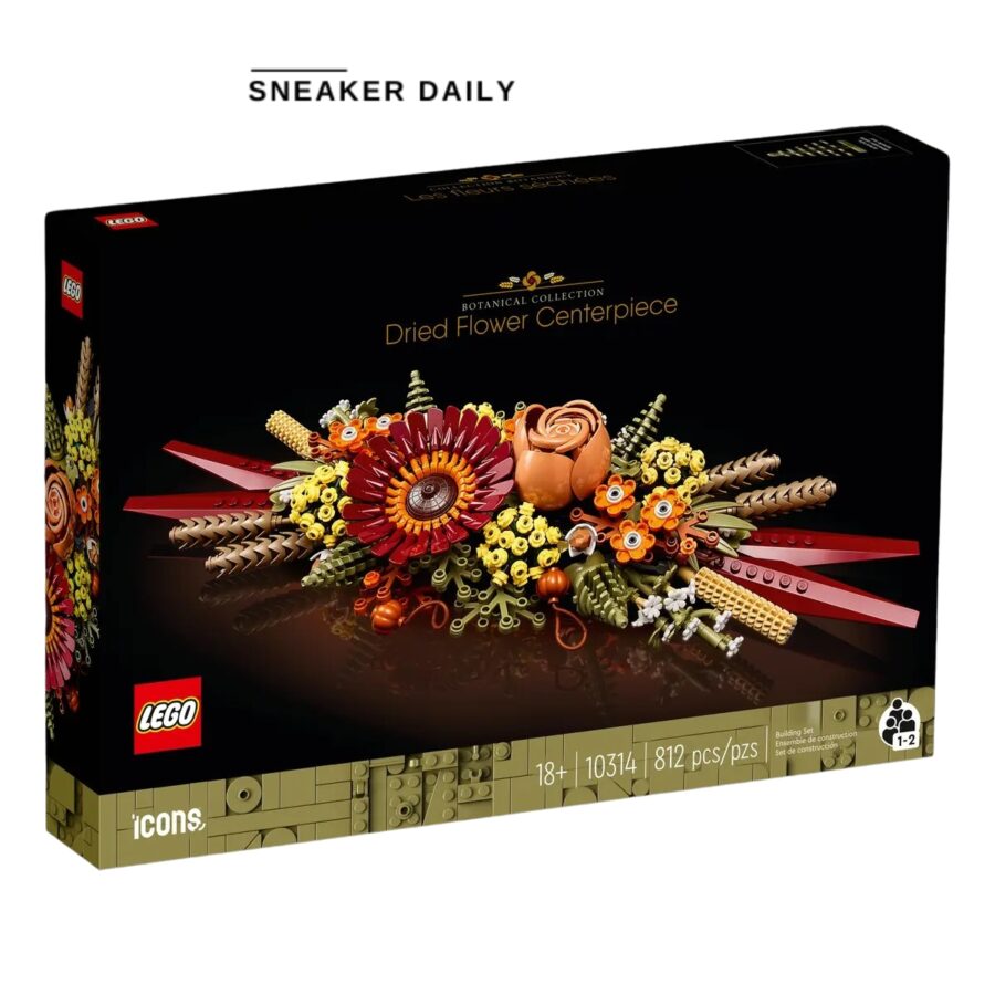 lego dried flower centerpiece 10314