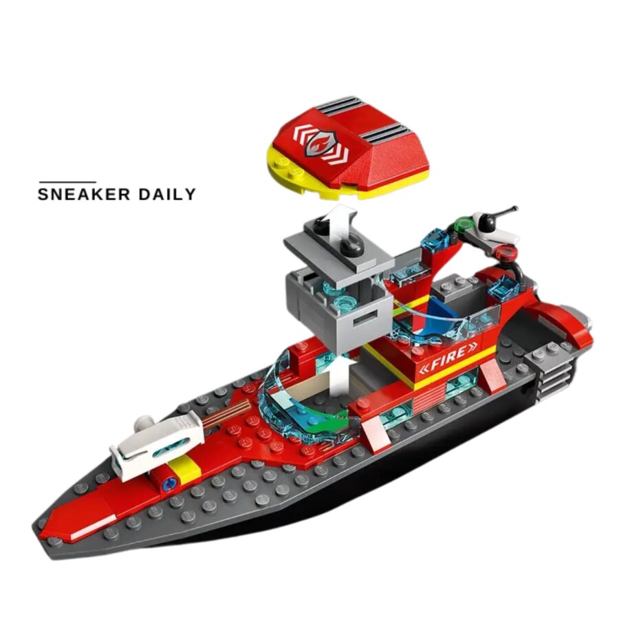 lego fire rescue boat 60373