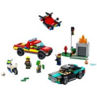 lego fire rescue & police chase 60319