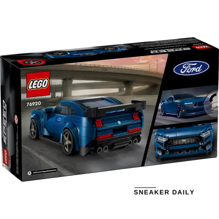 lego ford mustang dark horse sports car 76920