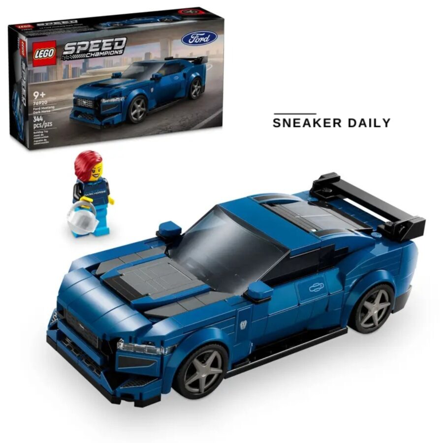 lego ford mustang dark horse sports car 76920