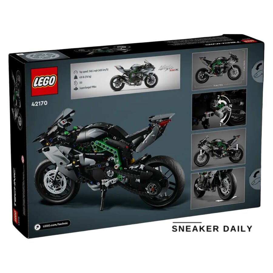 lego kawasaki ninja h2r motorcycle 42170