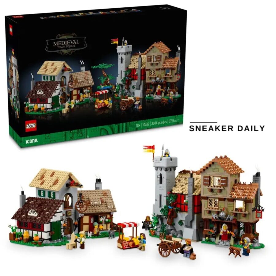 lego medieval town square 10332