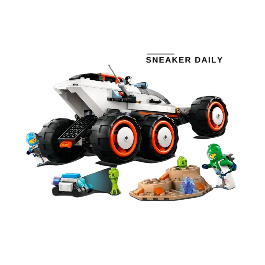 lego space explorer rover and alien life 60431
