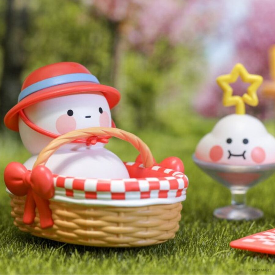 mô hình đồ chơi pop mart bobo & coco đi cắm trại 6941448664888