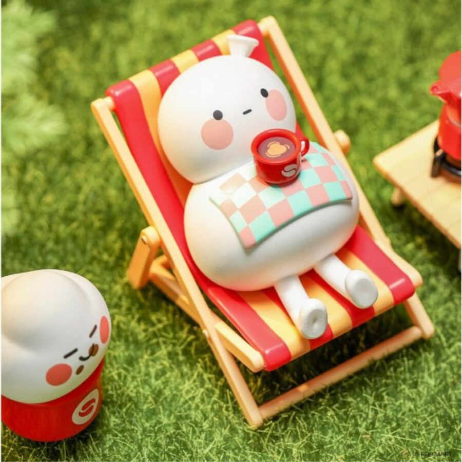 mô hình đồ chơi pop mart bobo & coco đi cắm trại 6941448664888