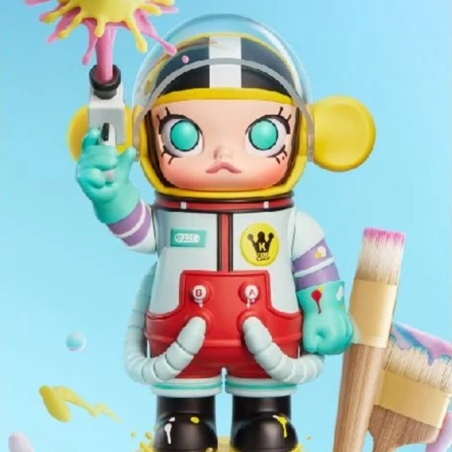 mô hình đồ chơi pop mart mega collection 100% space molly series 1 6941448674887