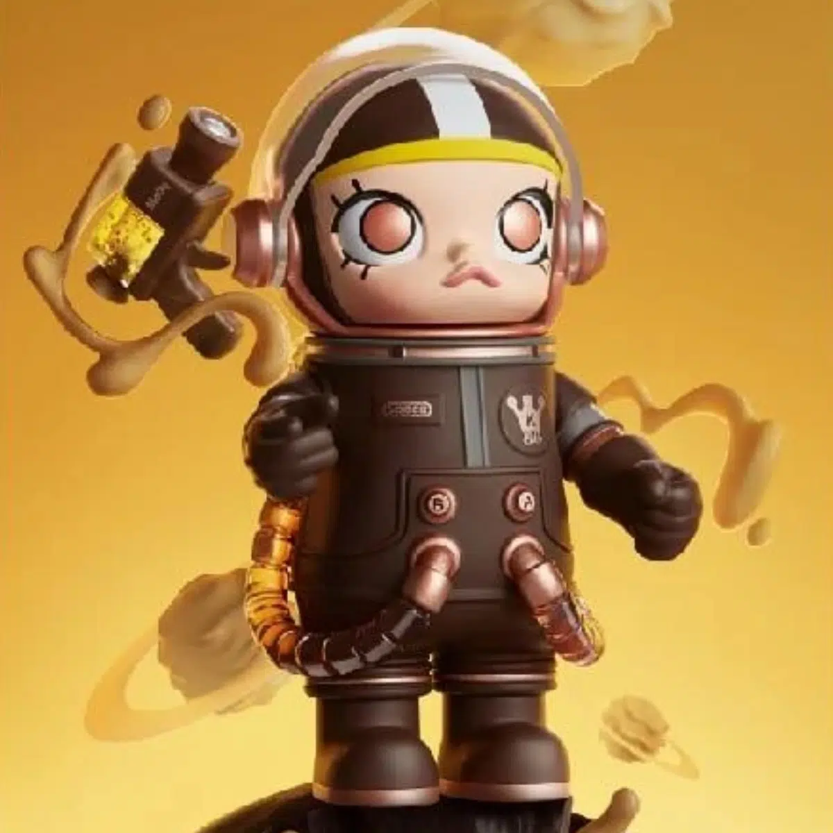 Mô Hình Đồ Chơi POP MART Mega Collection 100% Space Molly Series 1 6941448674887