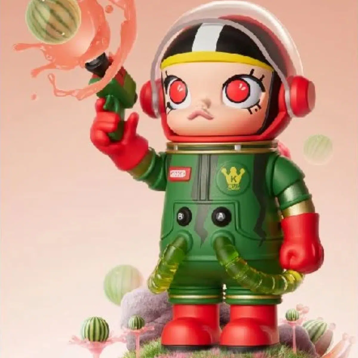 Mô Hình Đồ Chơi POP MART Mega Collection 100% Space Molly Series 1 6941448674887