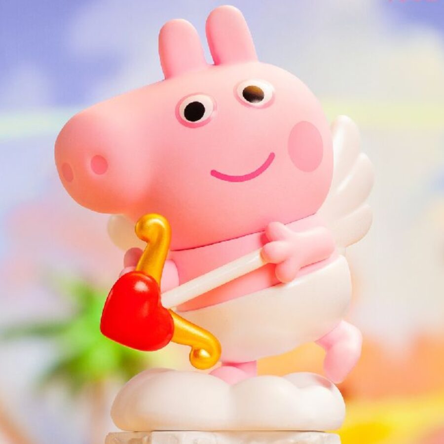 mô hình đồ chơi pop mart peppa pig - đám cưới vui nhộn 6941448656746