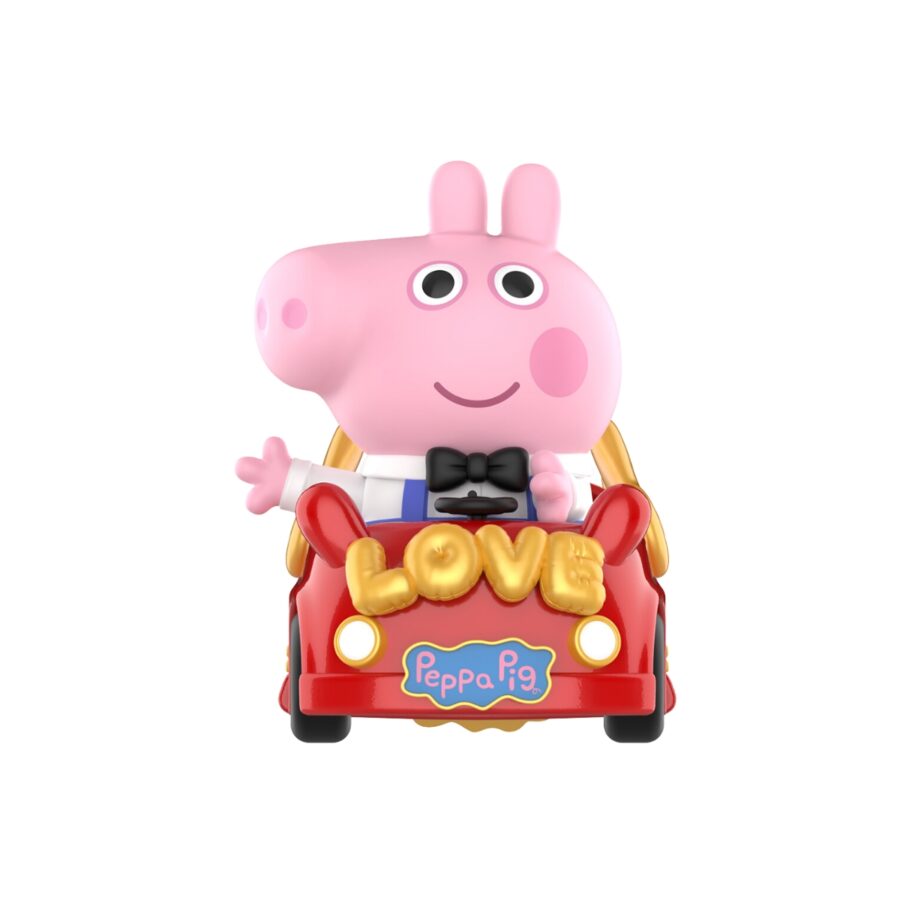 mô hình đồ chơi pop mart peppa pig - đám cưới vui nhộn 6941448656746