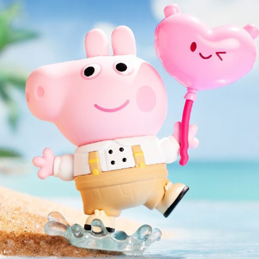 mô hình đồ chơi pop mart peppa pig - đám cưới vui nhộn 6941448656746