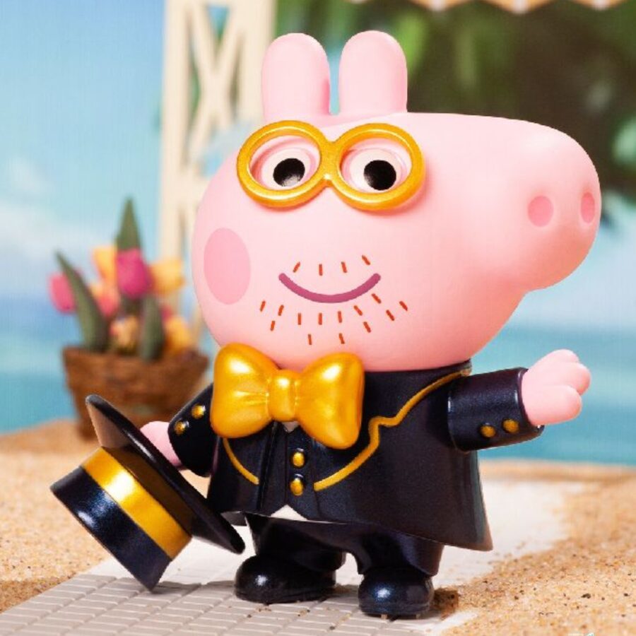 mô hình đồ chơi pop mart peppa pig - đám cưới vui nhộn 6941448656746