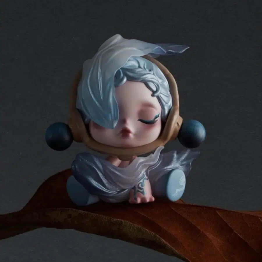 mô hình đồ chơi pop mart skullpanda the ink plum blossom 6941848238177