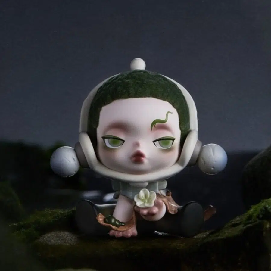 mô hình đồ chơi pop mart skullpanda the ink plum blossom 6941848238177