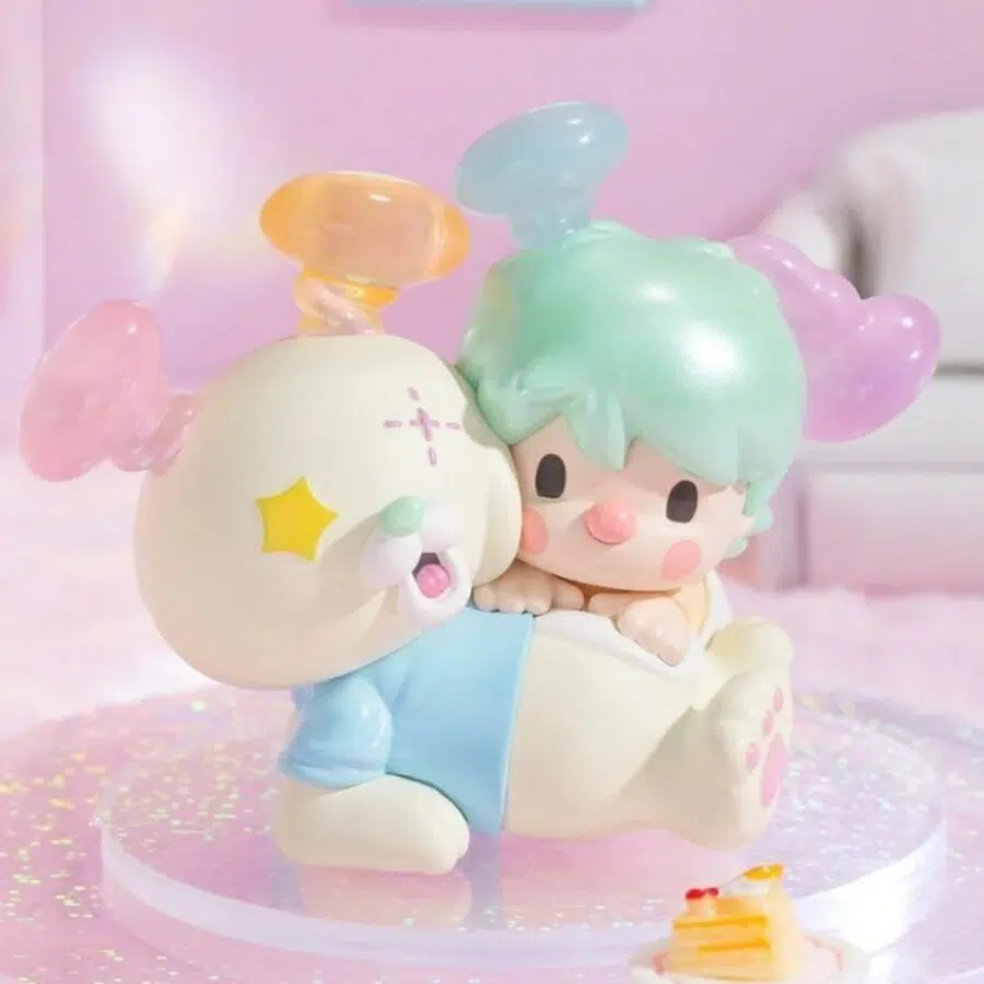 mô hình đồ chơi pop mart sweet bean × instinctoy sweet together 6941848214010