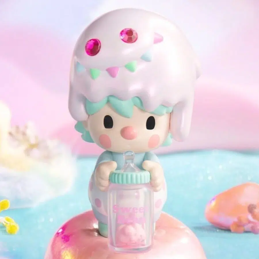 mô hình đồ chơi pop mart sweet bean × instinctoy sweet together 6941848214010