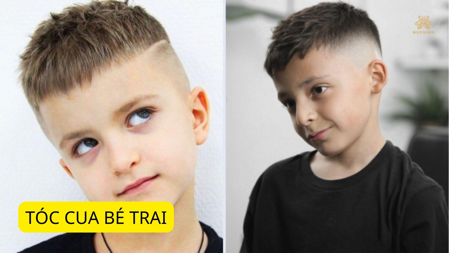 tóc cua bé trai