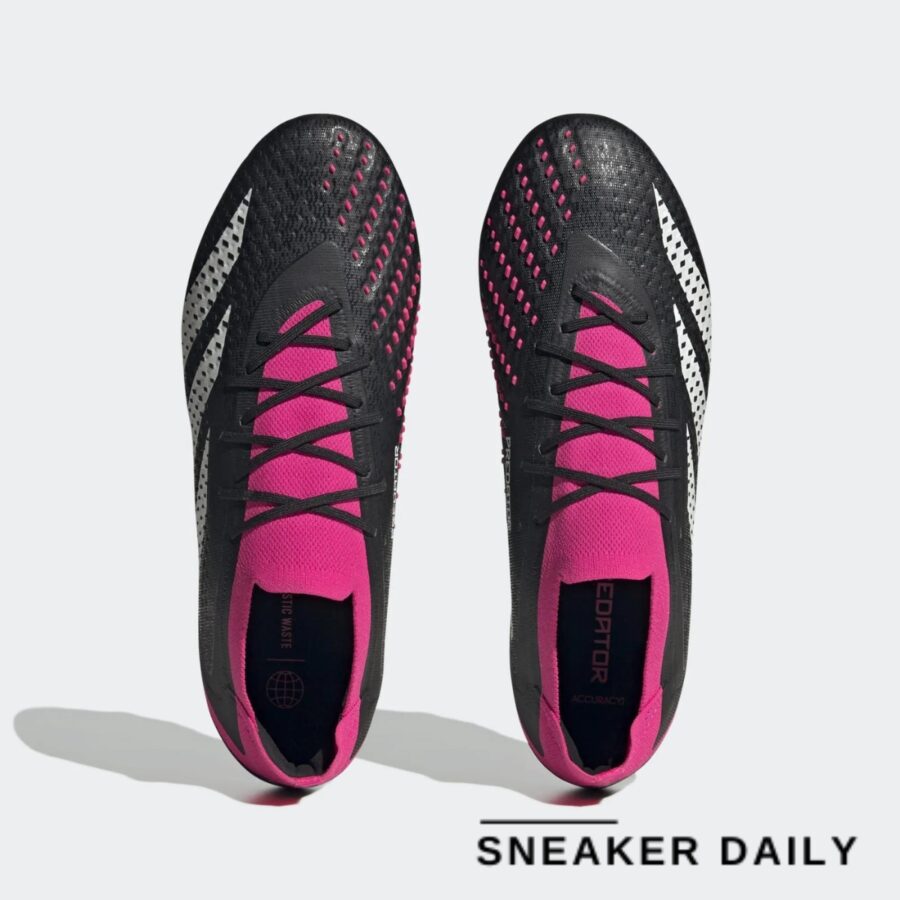 giày adidas predator accuracy.1 low fg 'core black team shock pink' gw4577