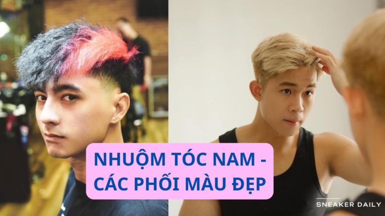 nhuộm tóc nam - các phối màu đẹp