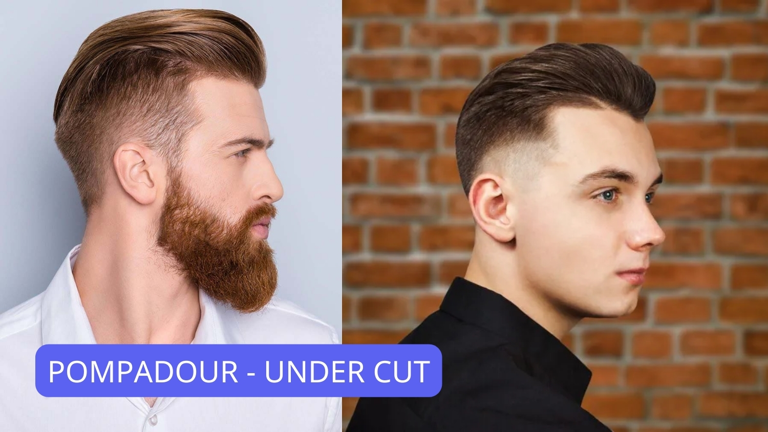 pompadour - under cut