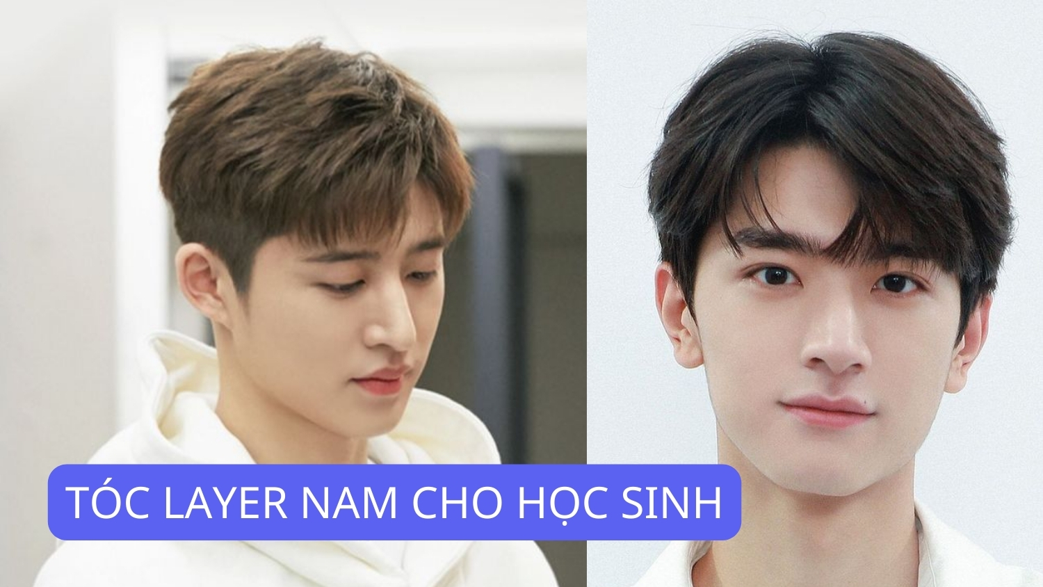 tóc layer nam cho học sinh