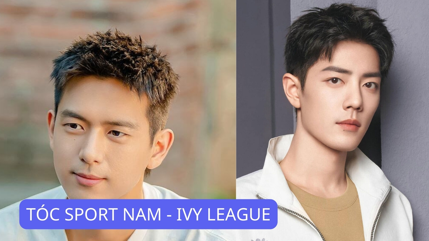 tóc sport nam - ivy league