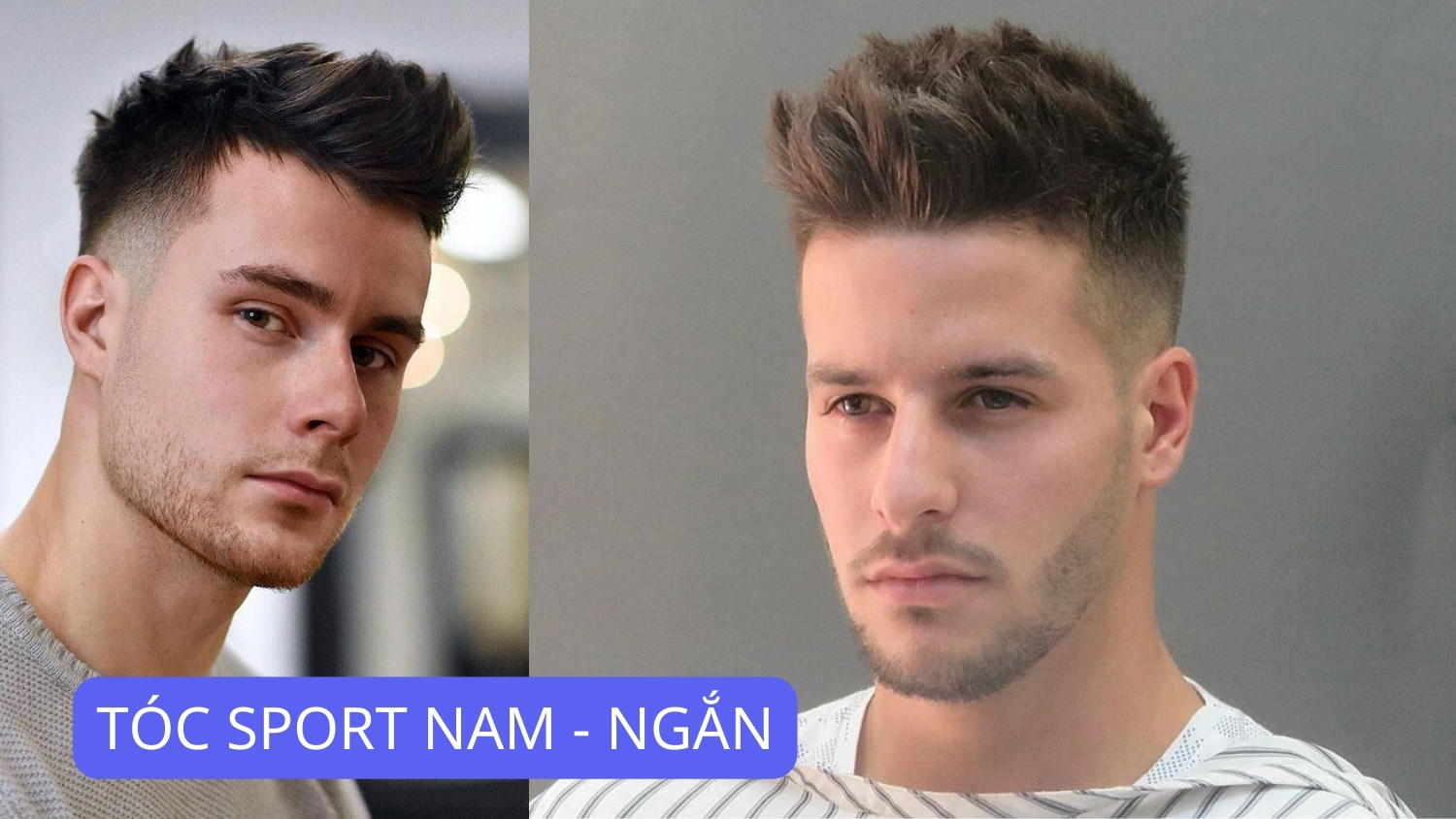 tóc sport nam - ngắn