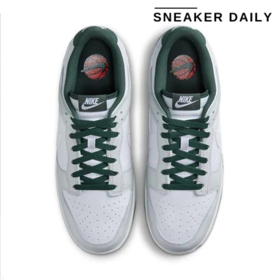 giày nike dunk low retro se 'photon dust vintage green' hf2874-001