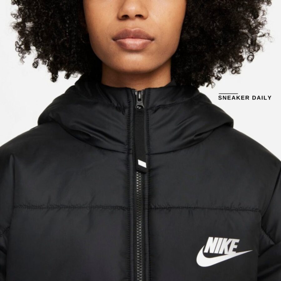 áo nike nsw therma-fit repel women's hooded jacket 'black' dj6996-010